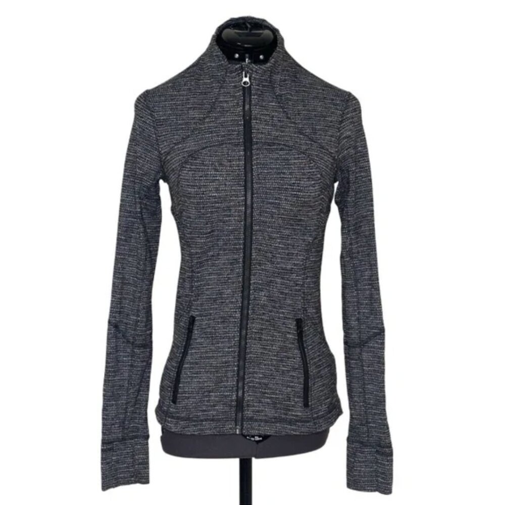 Lululemon Forme Jacket Tweed 8
